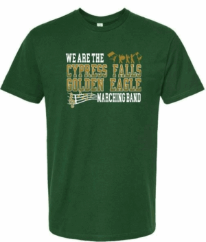 Cy-Falls "WE ARE" Marching Band Shirt