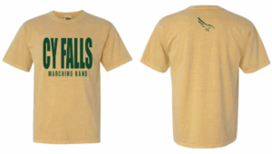 Cy-Falls Marching Band Shirt (Comfort Colors)