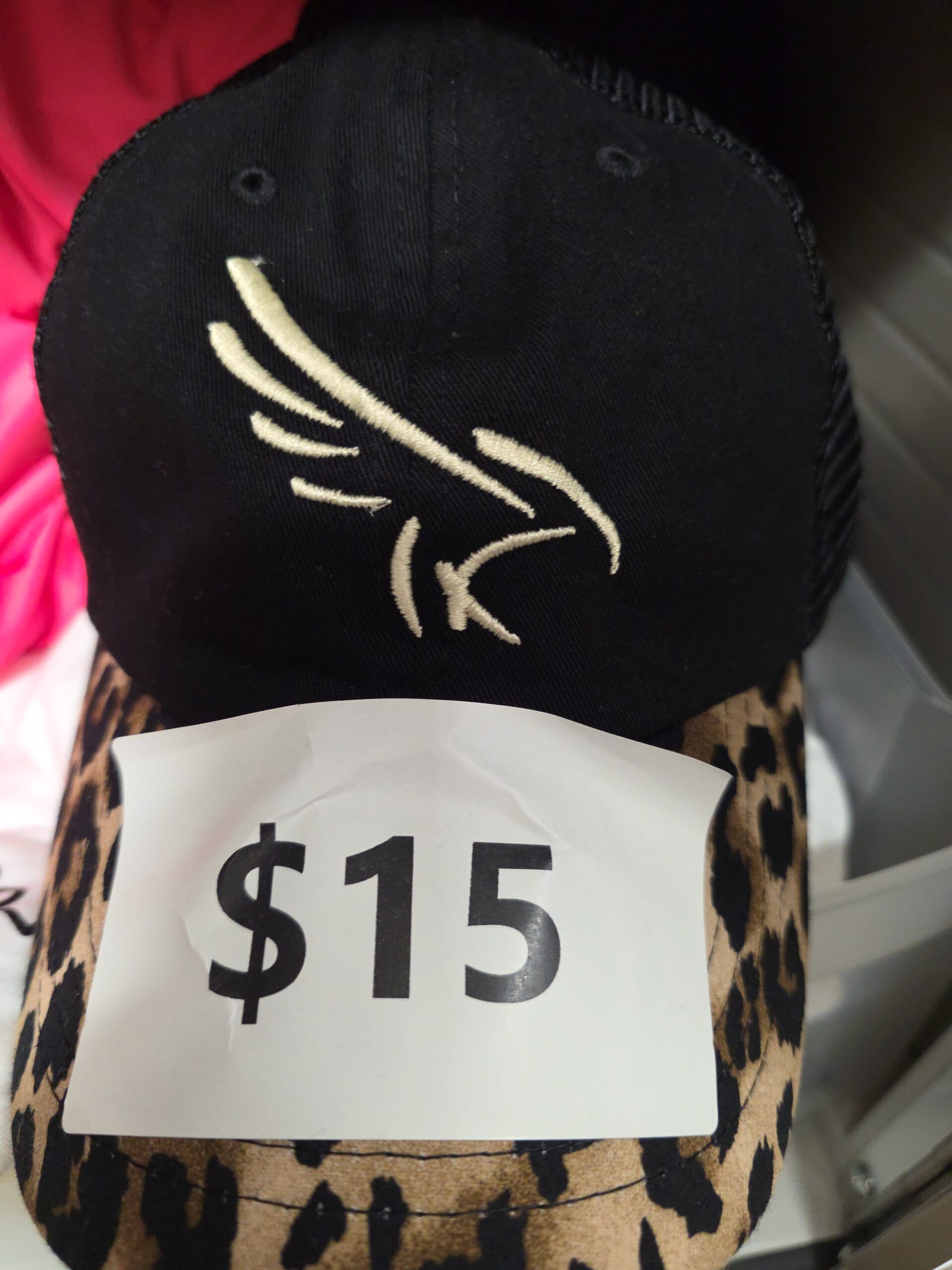 Golden Eagle Leopard Hat